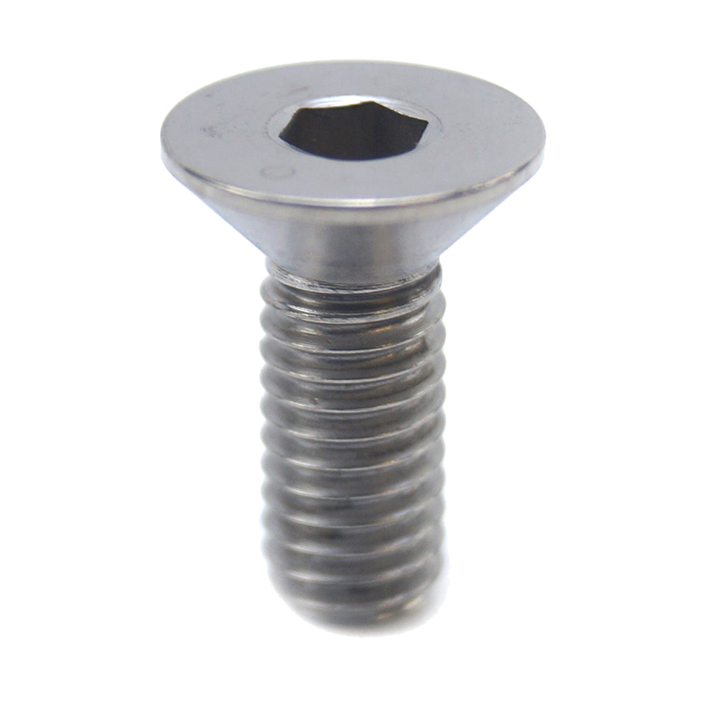 TITANIUM CSK ALLEN M6X16mm, TITANIUM GRADE 5 / EACH