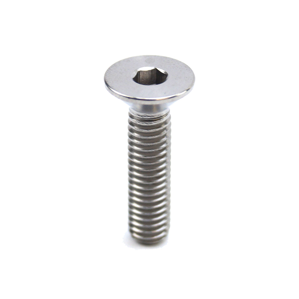 TITANIUM CSK ALLEN M6X25mm, TITANIUM GRADE 5 / EACH