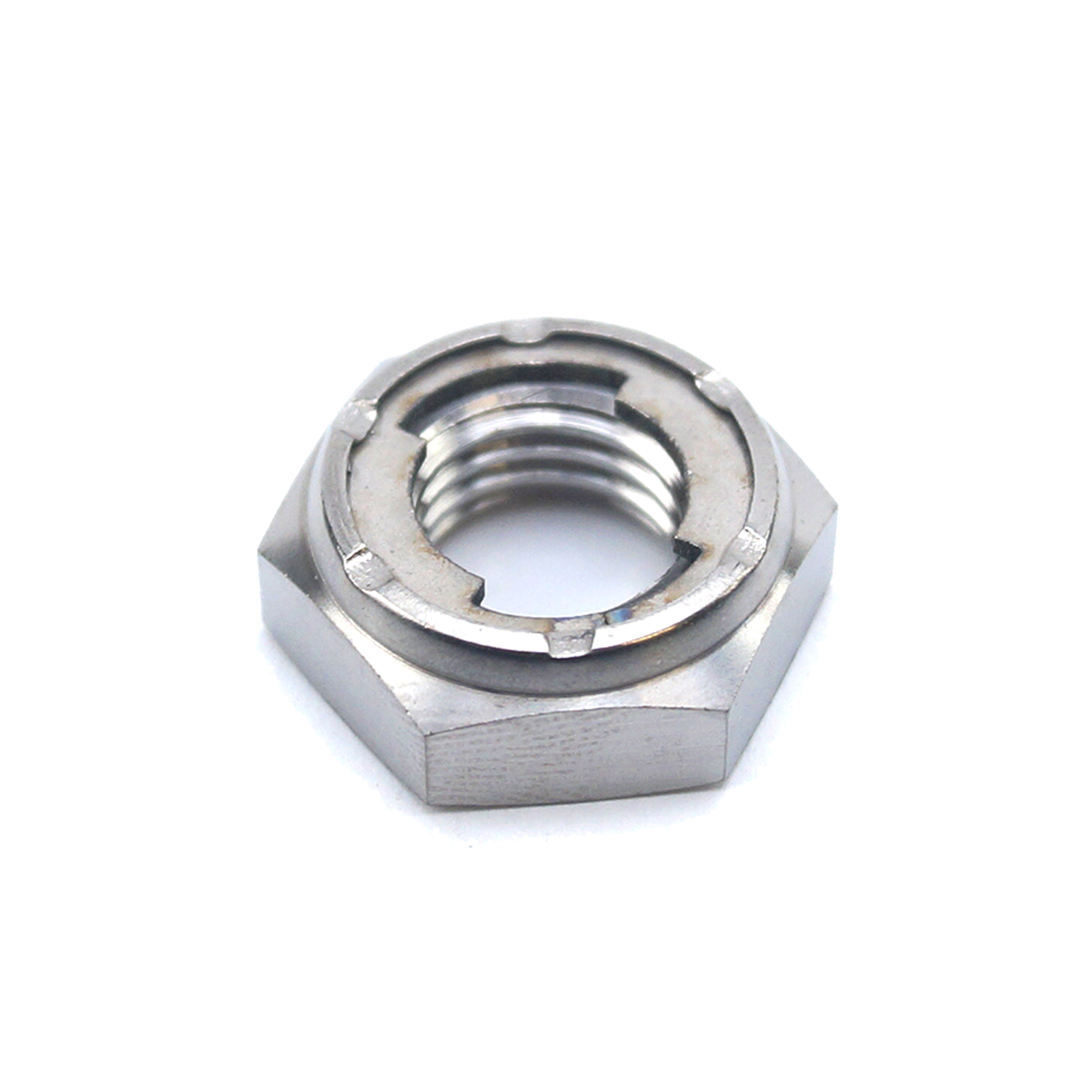 GR5 M10x1.25mm INSERT LOCK NUT, Ti-GR5 INSERT KAWASAKI EACH, 92210-1184 / 922101184