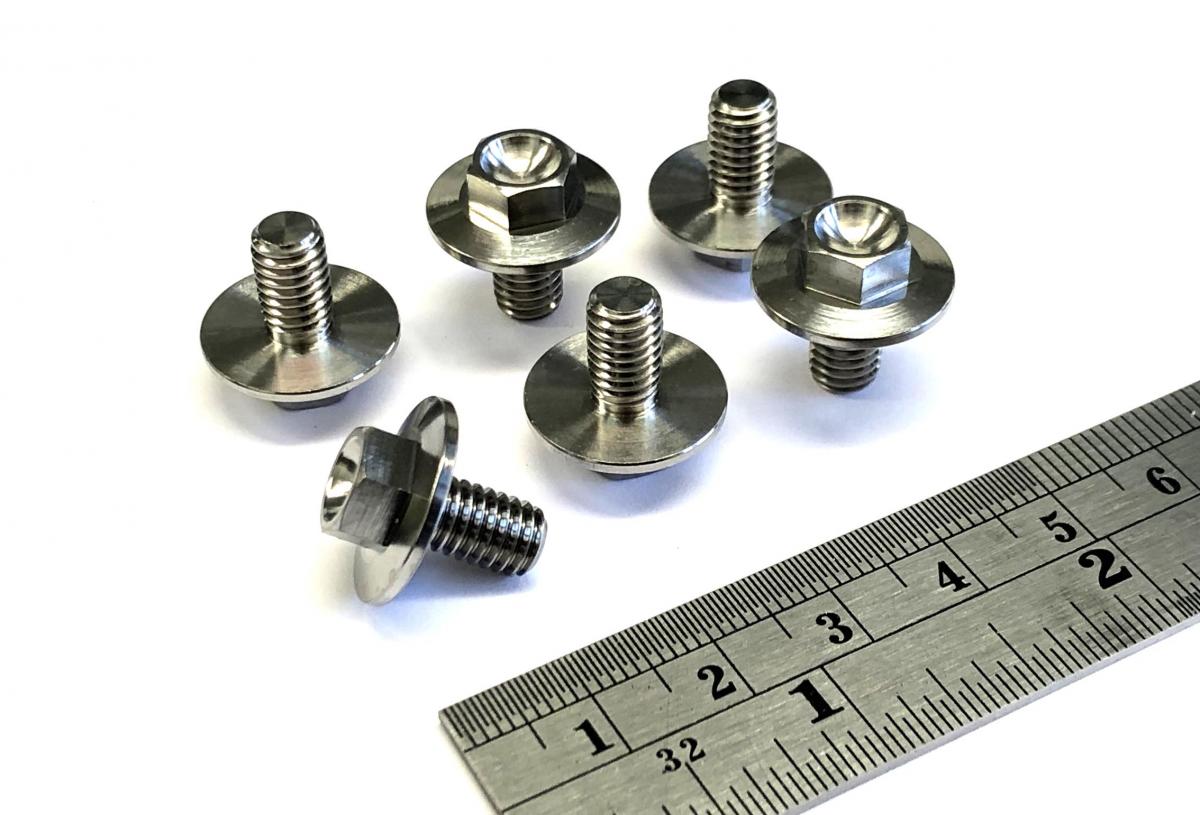 GR5 FORK COVER BOLTS K500, 92150-1435 PACK OF 6, 92002-1637 / 92002-1662 / 92150-1340