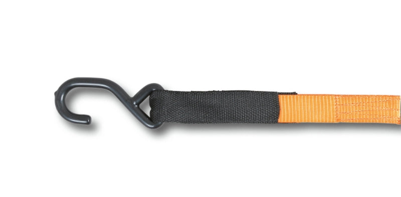 Ratchet Tie Downs with S-Hooks and Eyes 400kg High-Tenacity Polyester 3m - Robur 8188CG25 3