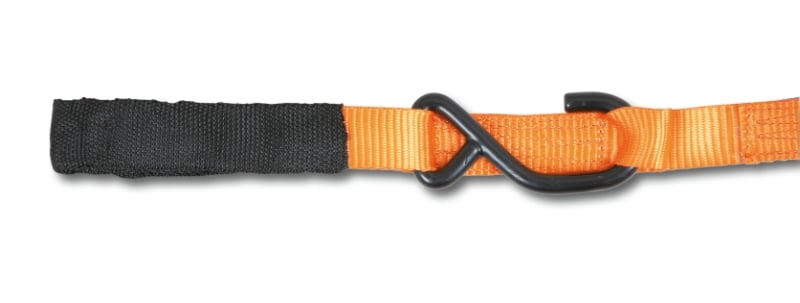 Ratchet Tie Downs with S-Hooks and Eyes 400kg High-Tenacity Polyester 5m - Robur 8188CG25 5