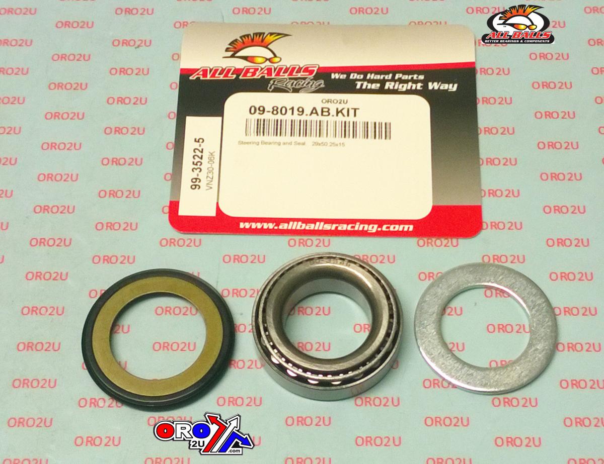BEARING TAPER & SEAL KIT, ALLBALLS 99-3522-5, L45449/10, 29x50.25x15 OPEN
