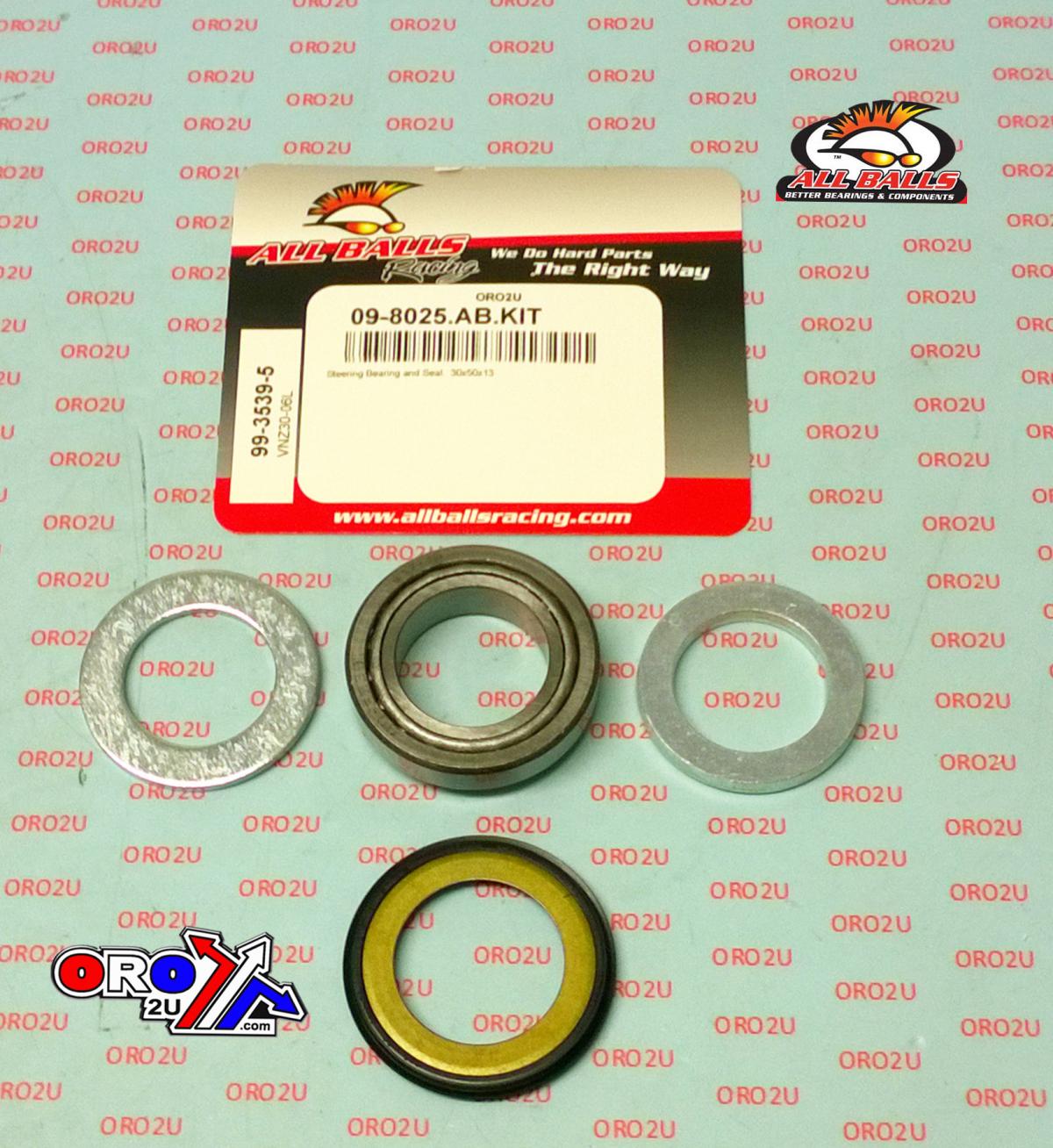 BEARING TAPER & SEAL KIT, ALLBALLS 99-3539-5, 30x50x13