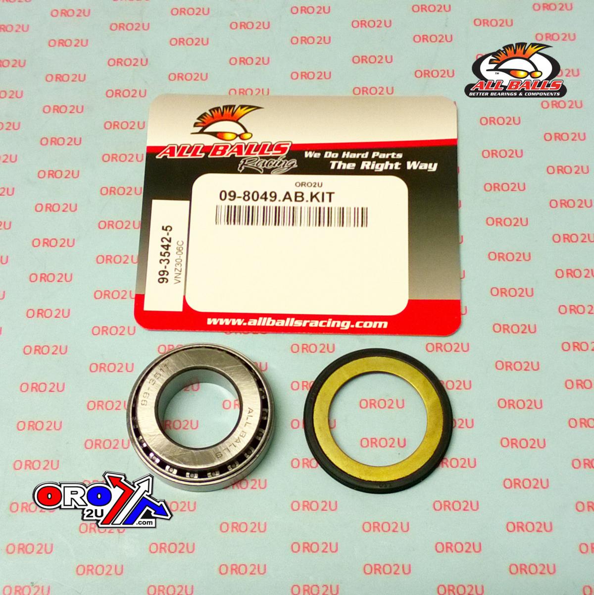 BEARING TAPER & SEAL KIT, ALLBALLS 99-3542-5, 26x48x14