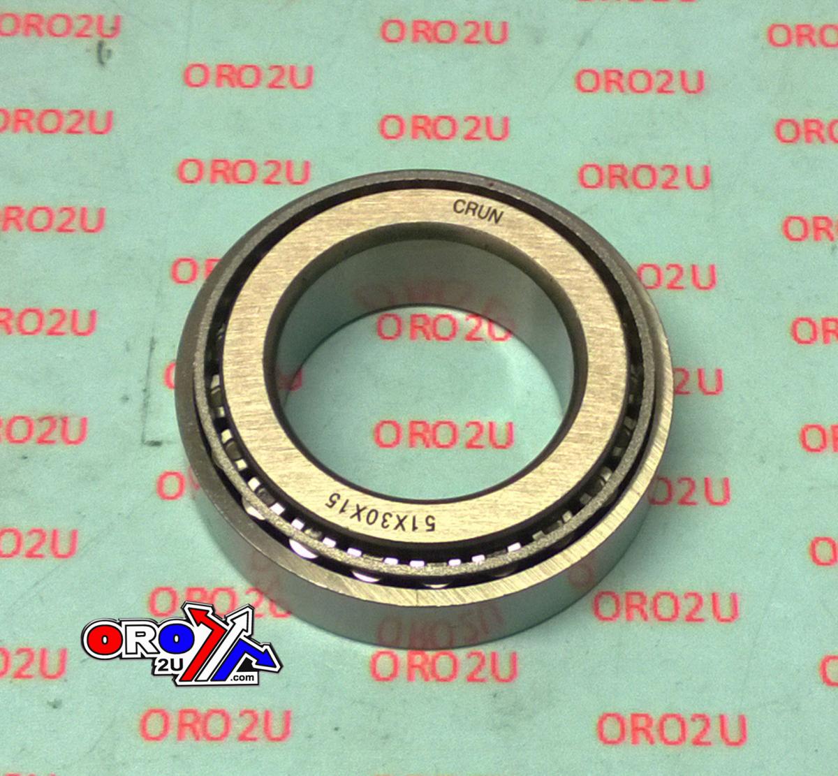BEARING TAPER 30x51x15.2 OPEN, 99-3510 / 91015-KZ4-701, H-BE-101, !!! FOR KITS !!! 99-3510