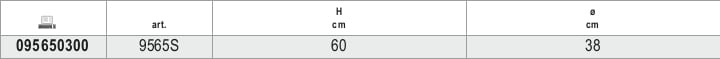 Sheet Steel Drum Seat Removable Imitation Leather 60 cm - BETACollection 9565S