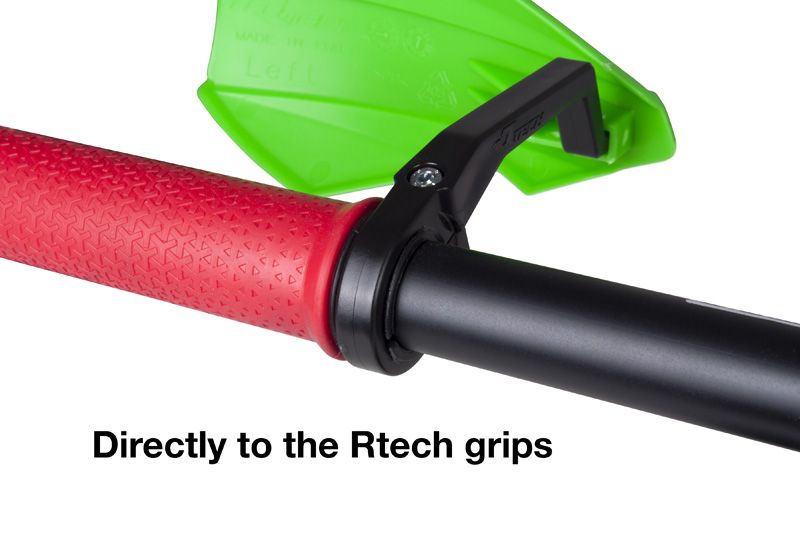 R20 BIKE BICYCLE HANDGUARDS - NEON GREEN - RTECH B-KITPMR20VF0