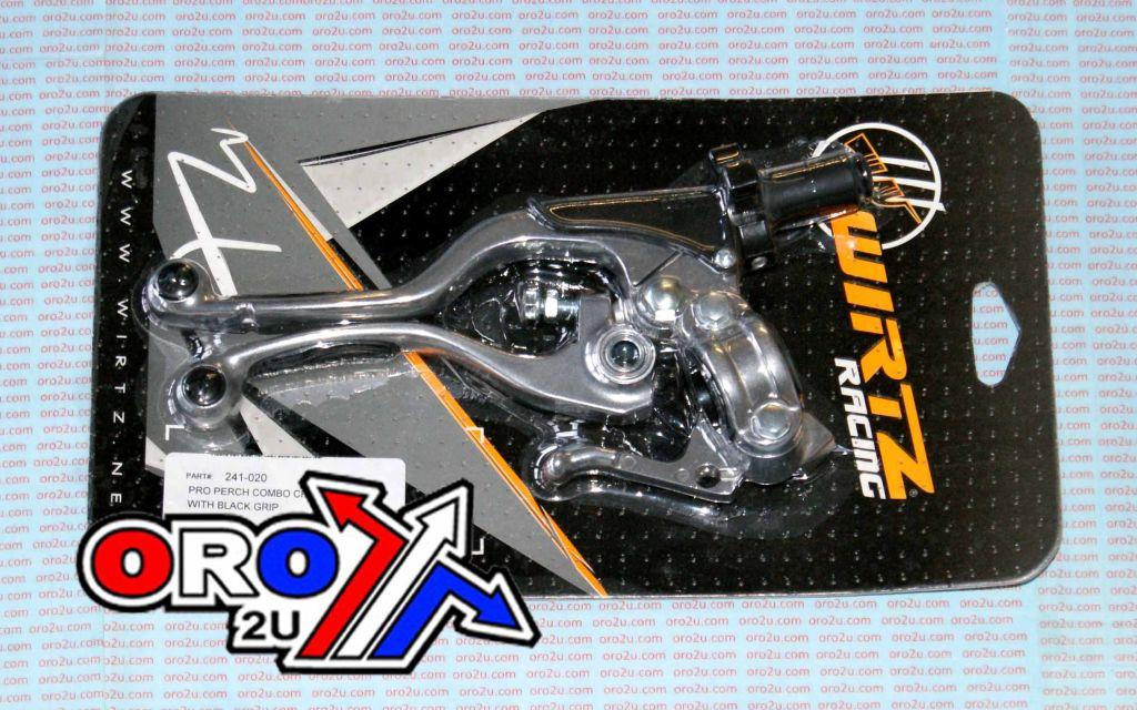 LEVER COMBO SET GRIP BLK 4-STK, WIRTZ 241-020 PRO PERCH