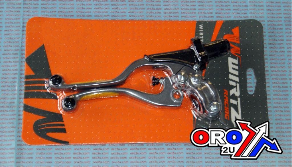 LEVER COMBO SET GRIP YEL 2-STK, WIRTZ 241-001 PRO PERCH YELLOW