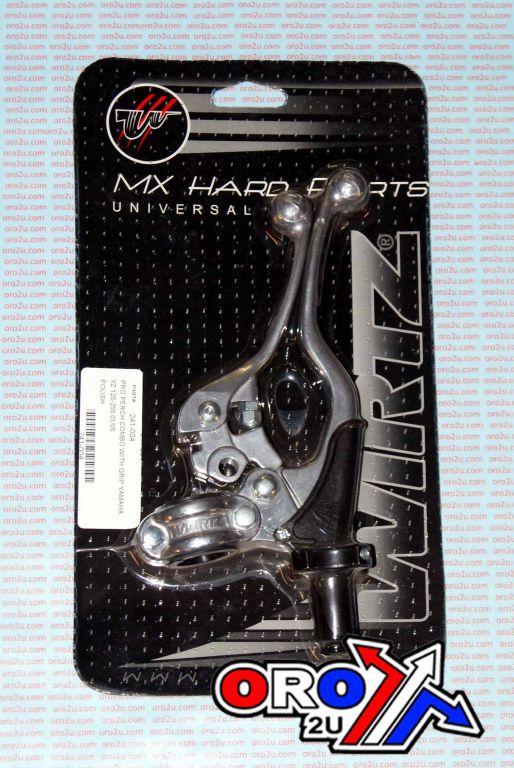 LEVER COMBO SET GRIP BLK 2-STK, WIRTZ 241-004 PRO PERCH BLACK