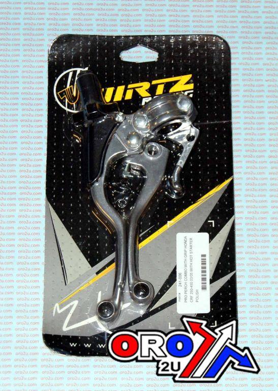 LEVER COMBO SET GRIP BLK 4-STK, WIRTZ 241-006 PRO PERCH