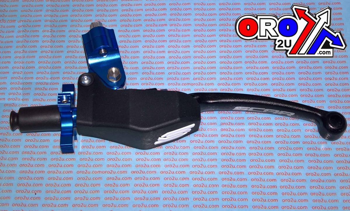 PIVOT CLUTCH LEVER ASSEMBLY, SCAR CPCL2 BLUE/BLUE/BLACK