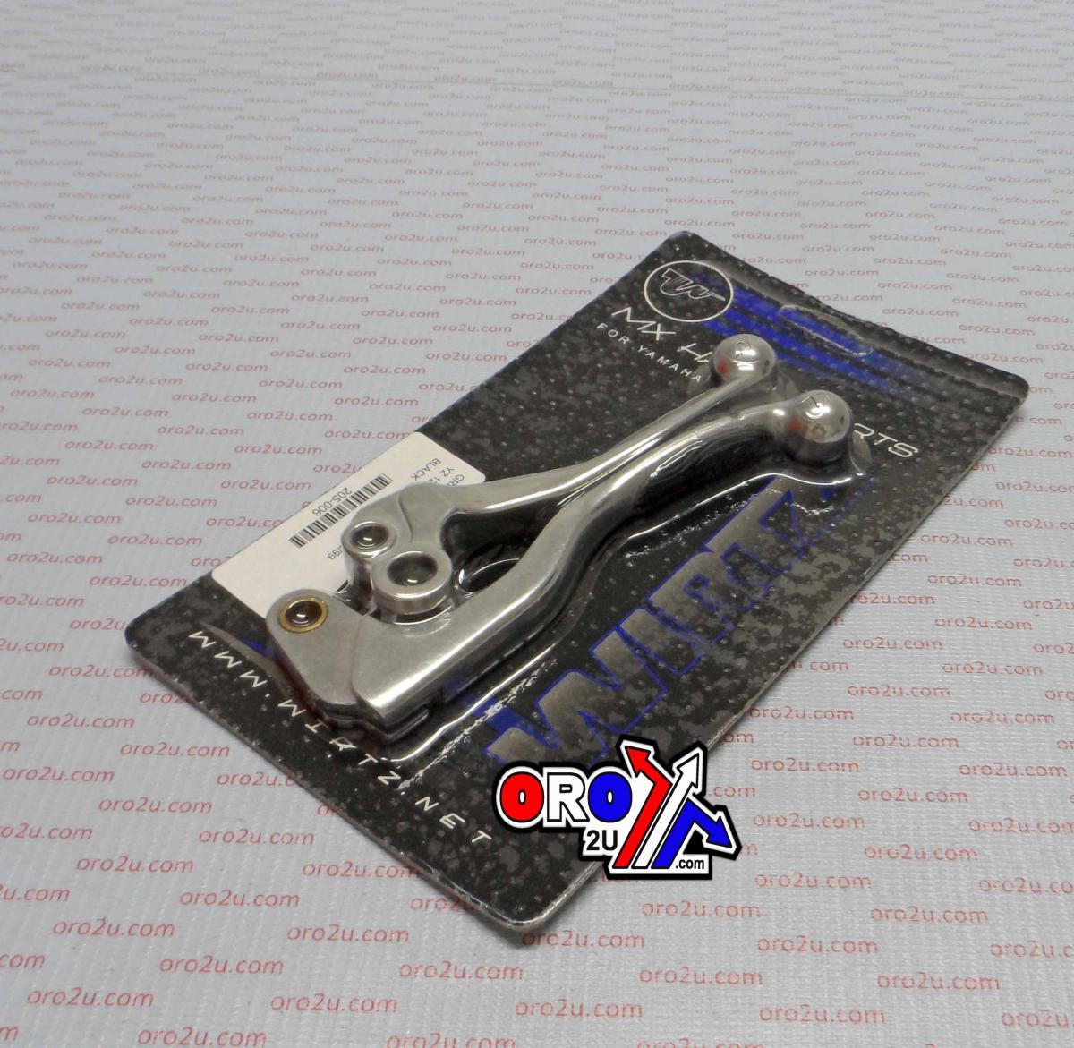 LEVER BLADE SET GRIP BLACK, WIRTZ 205-006 CLUTCH & BRAKE