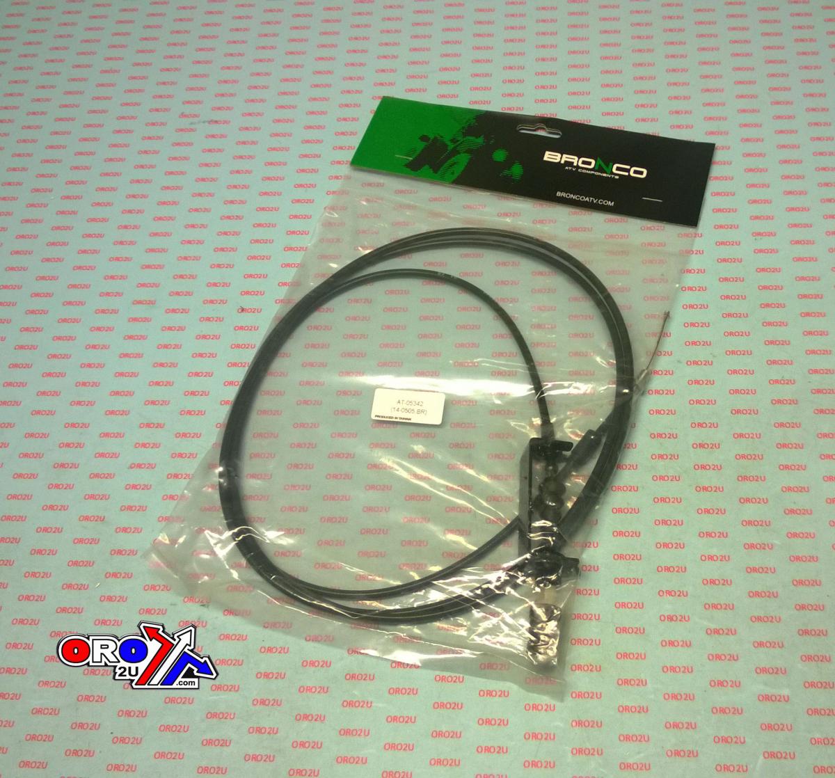 CABLE THROTTLE THUMB RANGER 500 MIDSIZE, BRONCO AT-05342, POLARIS, 7081817