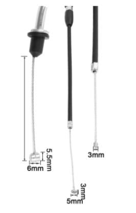 CABLE THROTTLE 81-02 YAMAHA PW50 4X4-26311-10-00
