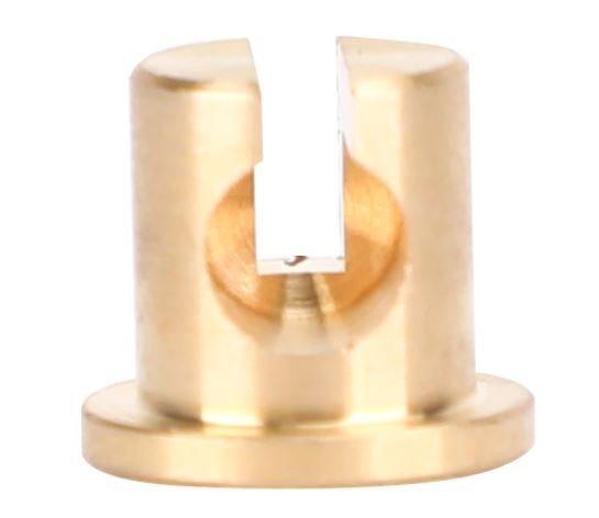 SPLIT NIPPLE D 6.0 x L 6.0 x H 8.0mm BRASS