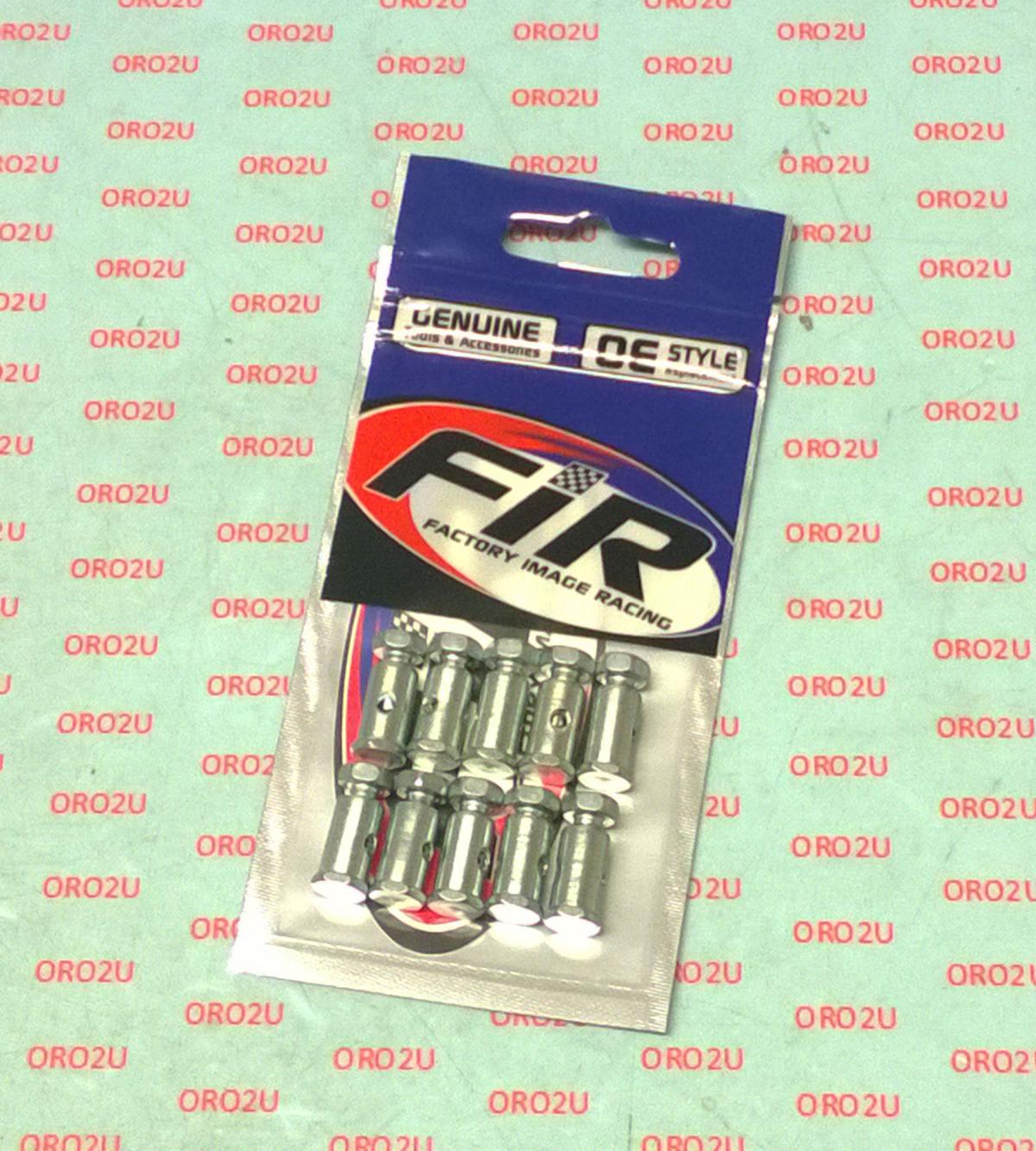 SOLDERLESS BARREL NIPPLES DIA 8mm x15mm BNS8 - PACK OF 10