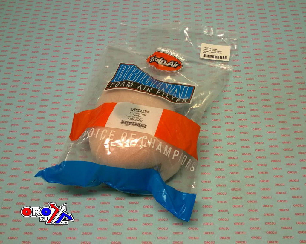 AIR FILTER 2020 CRF250R, TWINAIR 150229FR HONDA, BACKFIRE