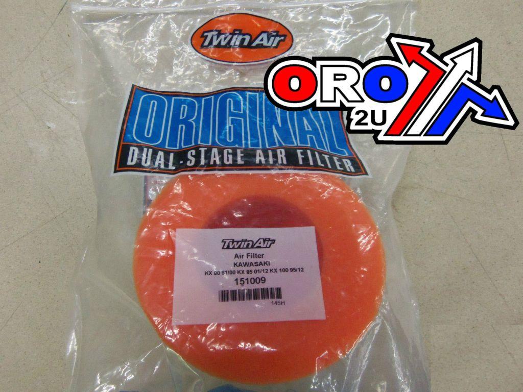 AIR FILTER KAWASAKI KX 91-25, TWINAIR 151009