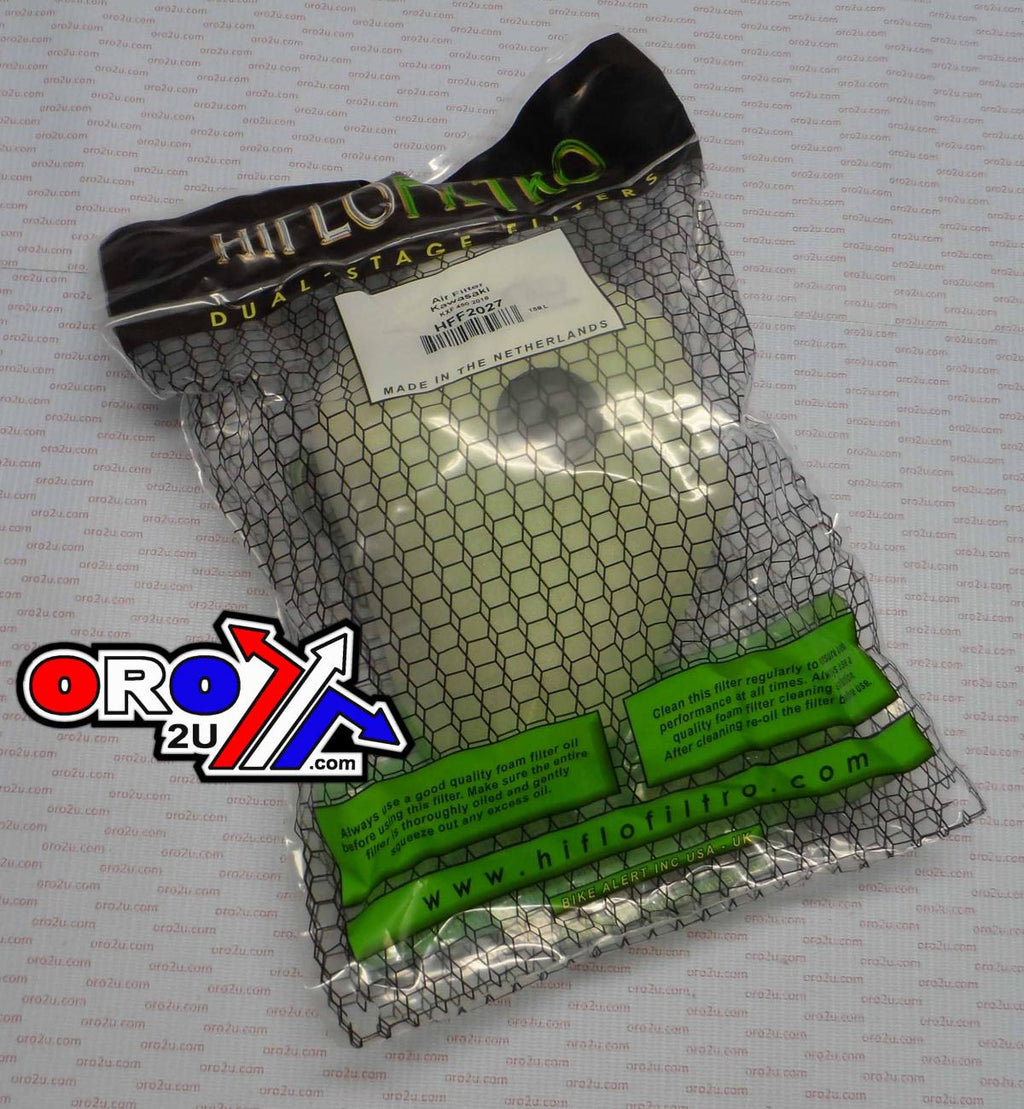 AIR FILTER KX450F 2016-18, HIFLO HFF2027 KAWASAKI