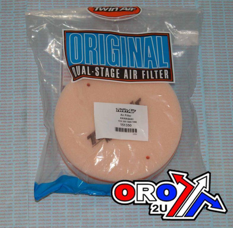 AIR FILTER 86-88 KDX200, TWINAIR 151350 KAWASAKI