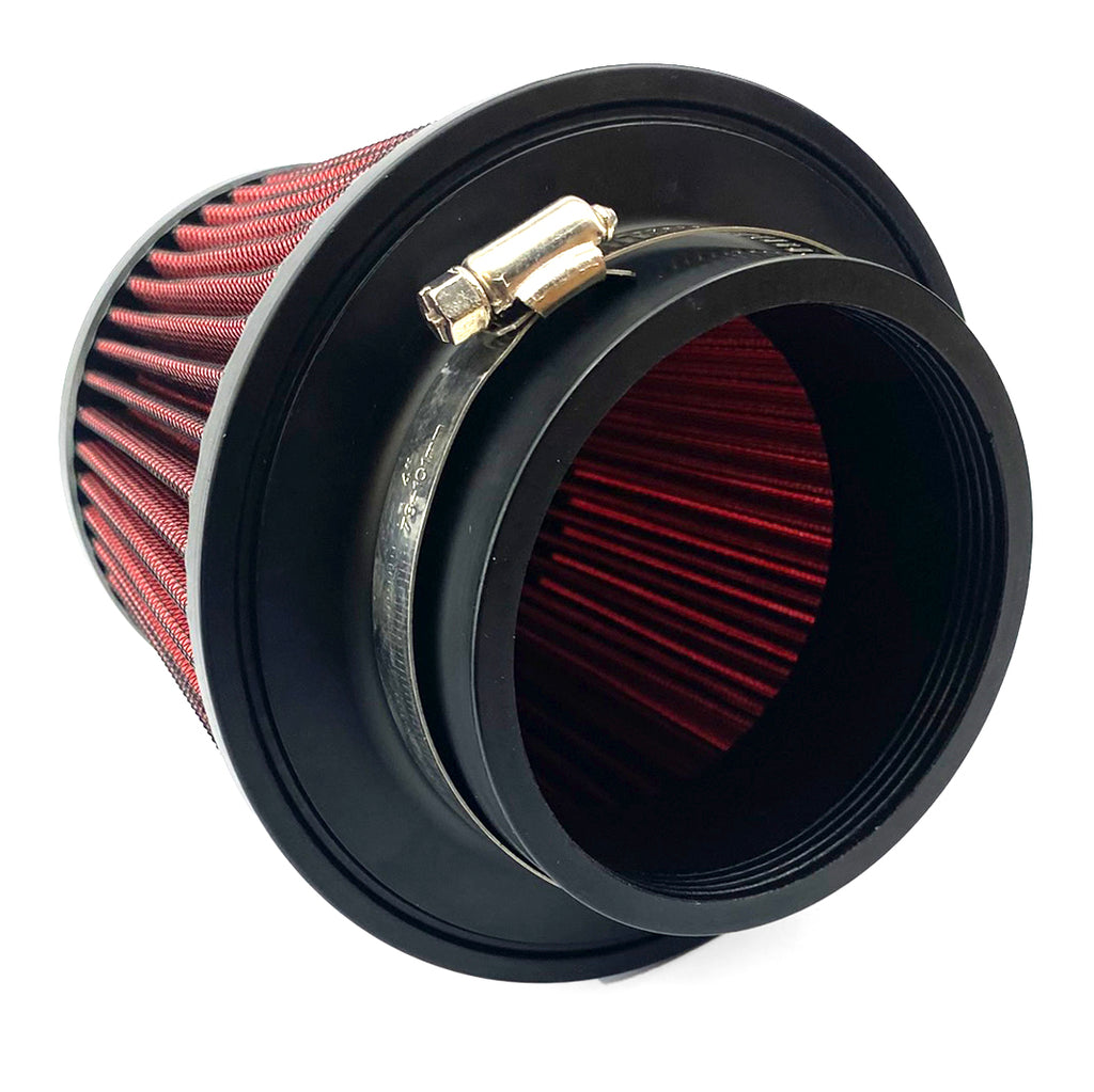 AIR FILTER 89mm x 165mm 3.5 INCH ID HIGH FLOW COLD AIR INTAKE UNIVERSAL
