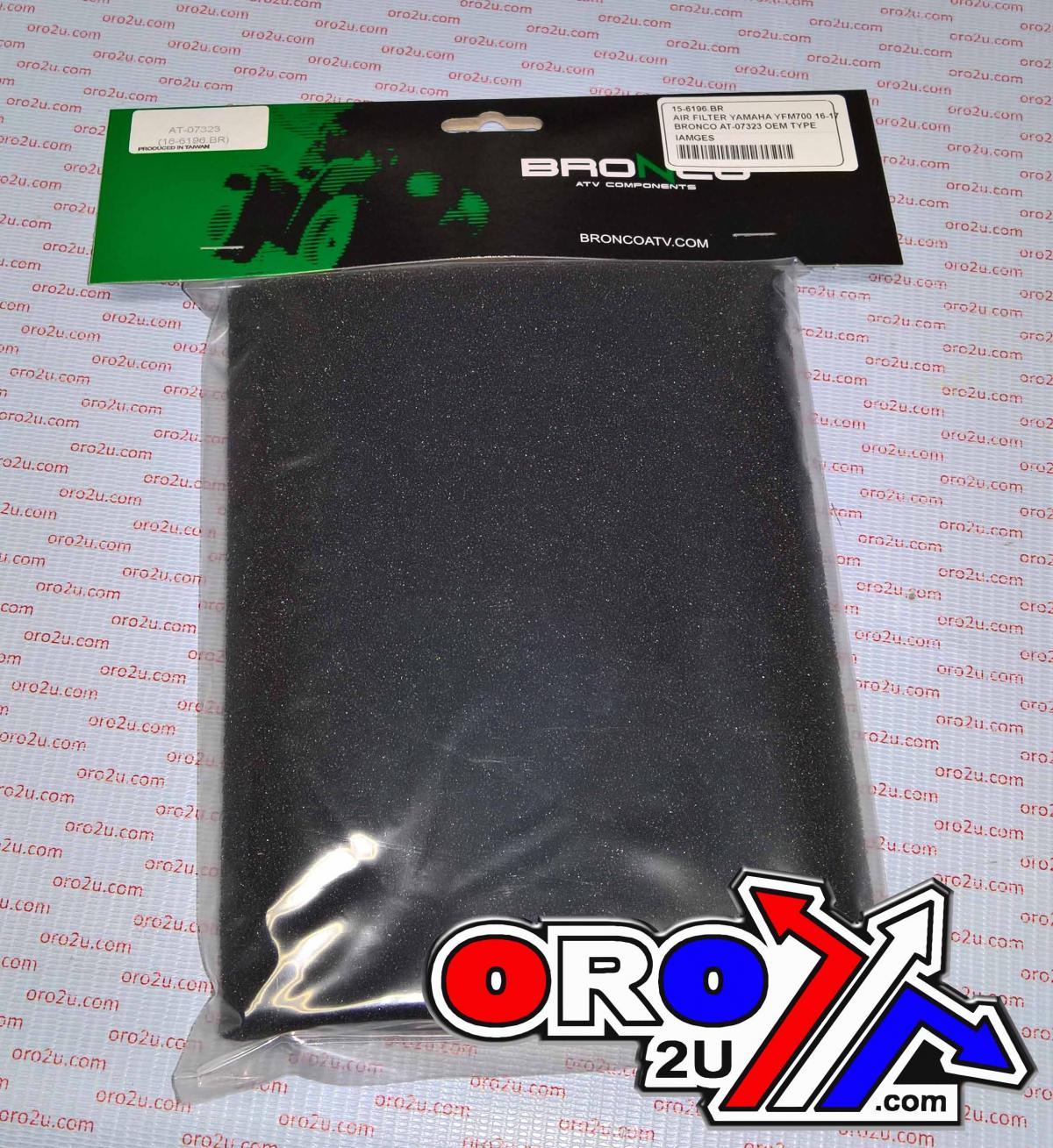 AIR FILTER YAMAHA YFM700 16-18, BRONCO AT-07323 OEM TYPE B16-E4451-00-00