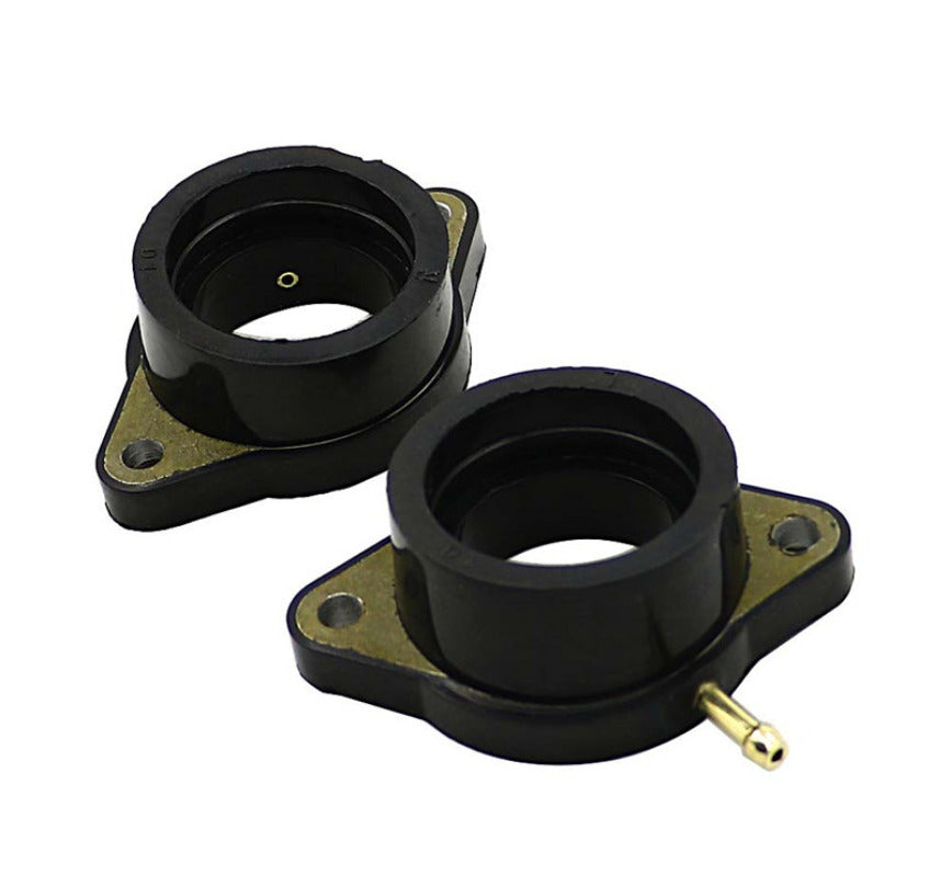 CARBURETTOR FLANGE 2pcs XS650 1978-1983 YAMAHA 3G1-13586-00-00 3G1-13596-00-00 INTAKE RUBBER BOOTS