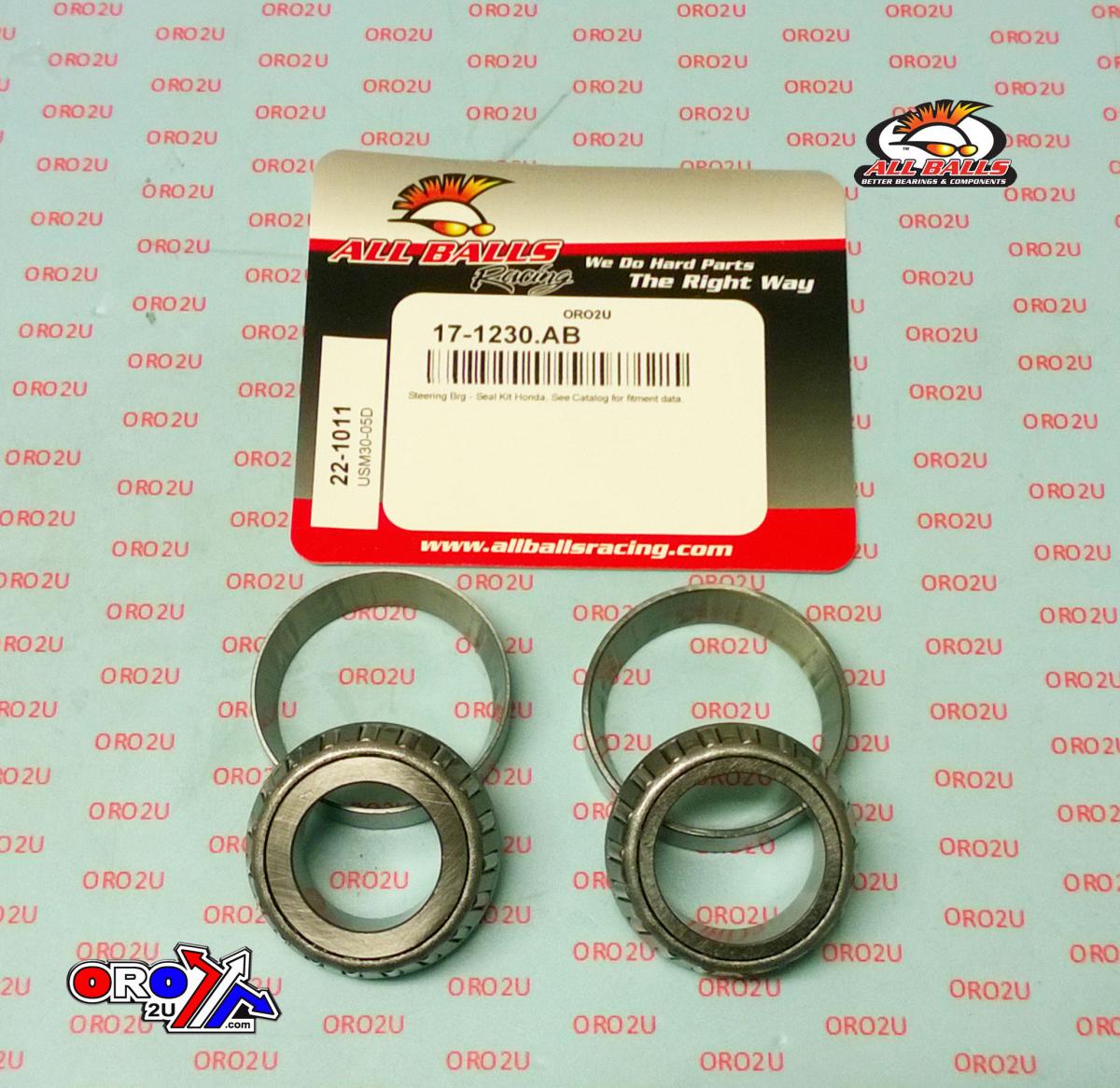 STEERING BEARING KIT ALLBALLS, ALLBALLS 22-1011 HONDA