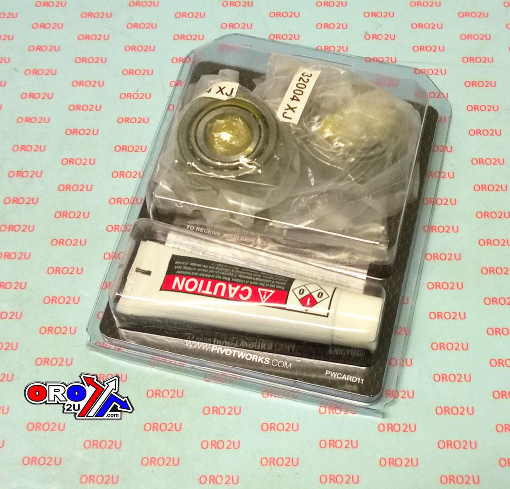 STEERING BEARING KIT HUSQ KTM, PIVOT WORKS PWSSK-T02-000, Husqvarna CR 65 12, EE 5 20, TC 50 18-20, TC 65 18-20, TC 85 14-20, TC 85 BW 19-20, KTM SX 105 04-11