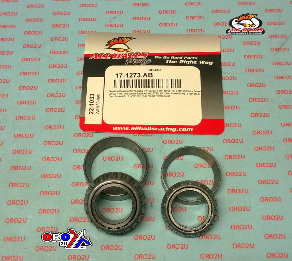 STEERING BEARING KIT ALLBALLS, ALLBALLS 22-1033 YAMAHA