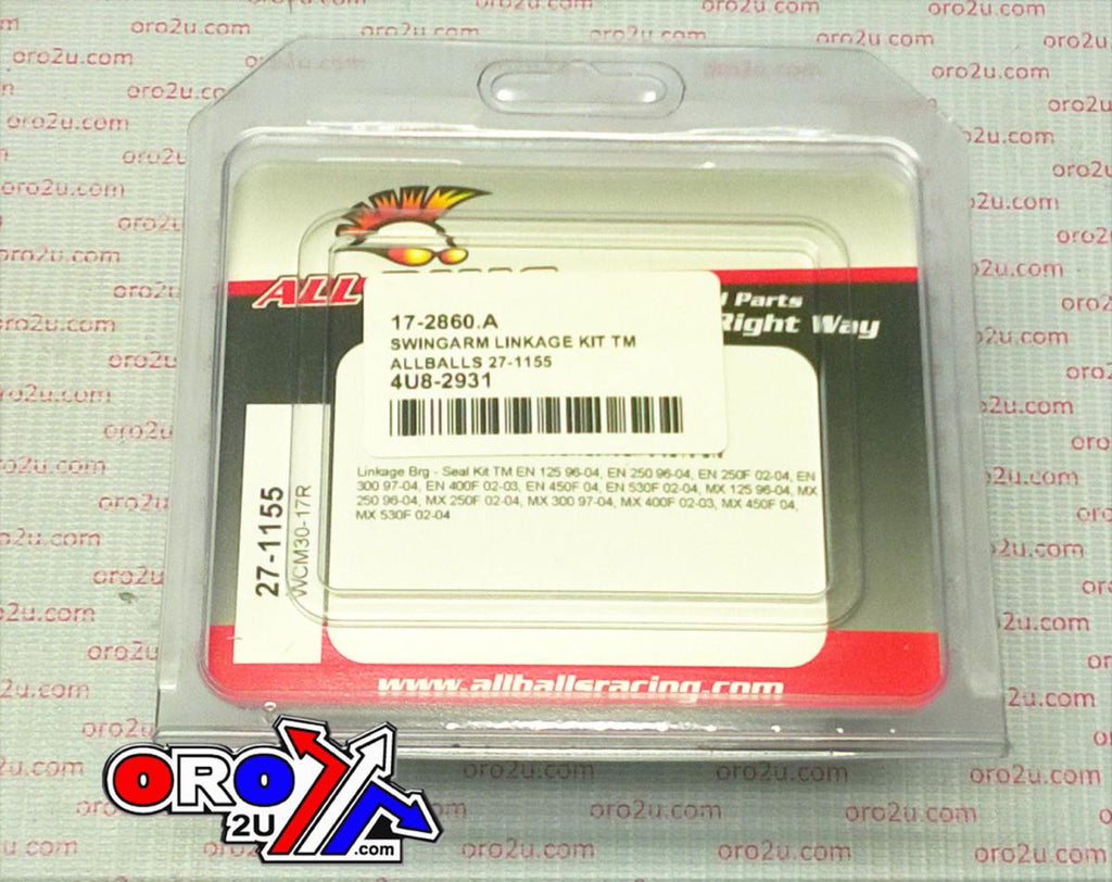 SWINGARM LINKAGE KIT TM, ALLBALLS 27-1155
