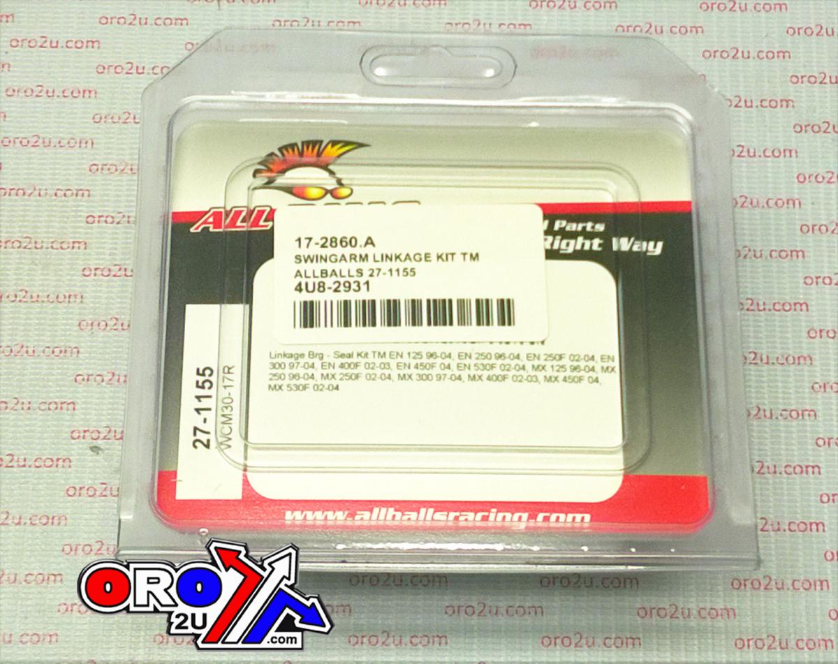 SWINGARM LINKAGE KIT TM, ALLBALLS 27-1155