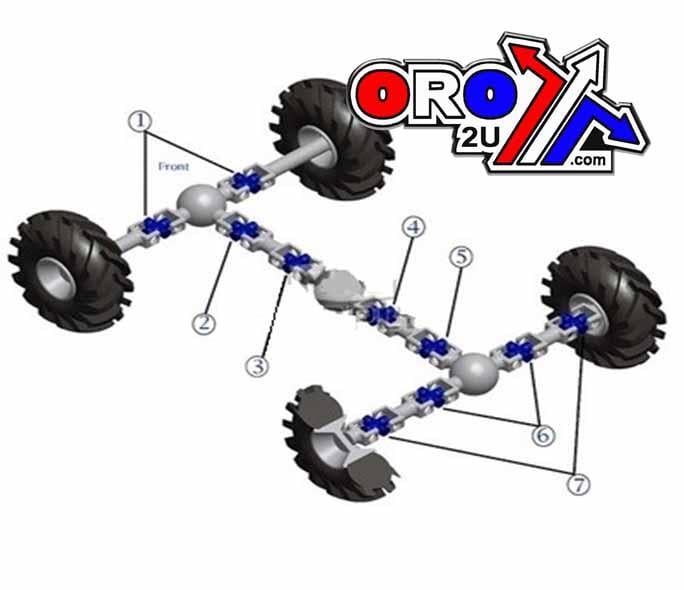 UNIVERSAL JOINT KAWASAKI, BRONCO AT-08496