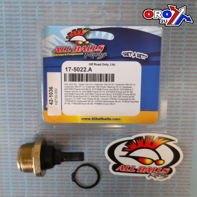 UPPER BALL JOINT KIT, ALLBALLS 42-1036