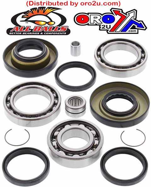 DIFFERENTIAL KIT REAR HONDA, ALLBALLS 25-2009