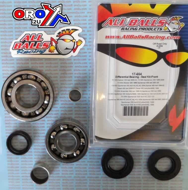 DIFFERENTIAL KIT FRONT, ALLBALLS 25-2054