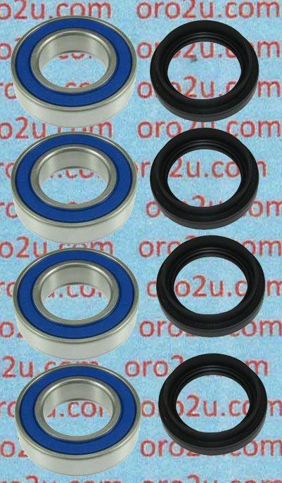 WHEEL BEARING KIT REAR 2002 YAMAHA YFM660 GRIZZLY, ALLBALLS 25-1409 ATV