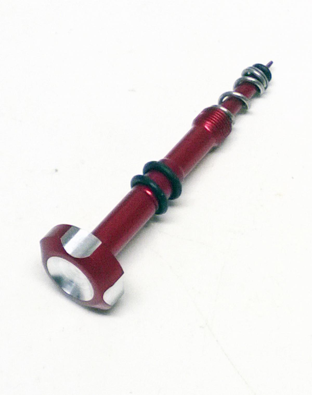 ADJUSTER AIR SCREW KEIHIN FCR, Fuel mixture screw Red, 22-2000R