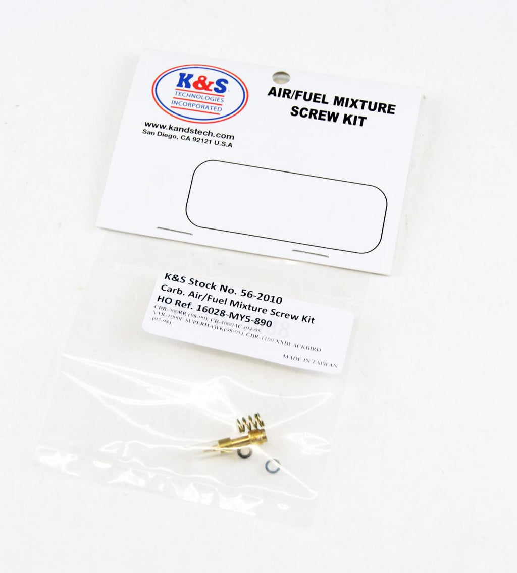 AIR FUEL SCREW KIT HONDA, 16028-MY5-890, HONDA, KS 56-2010