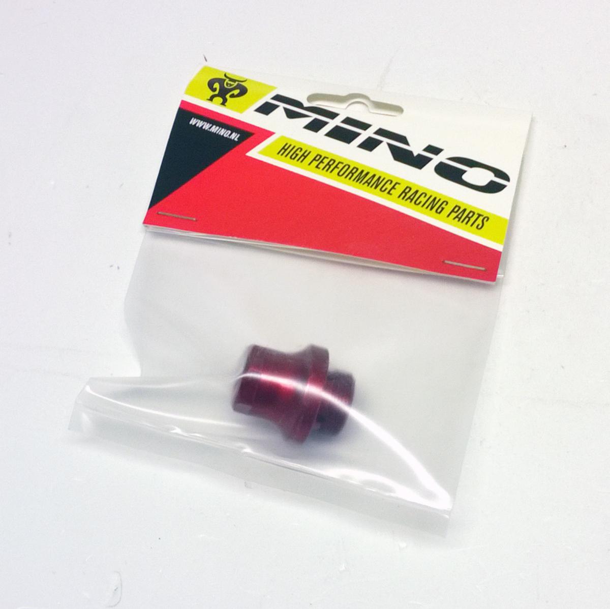 FLOAT BOWL NUT LARGE KEIHIN, MINO 22-1004 RED