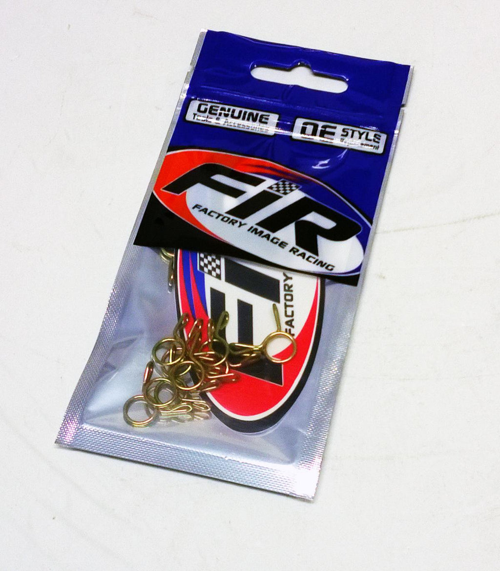 HOSE CLAMP / CLIP ID: 7mm PACK 10, ID RANGE 7MM -8.5MM