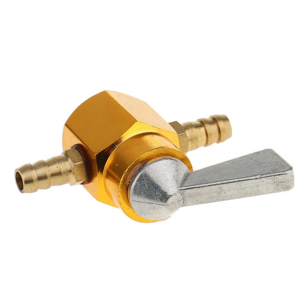FUEL TAP INLINE GOLD