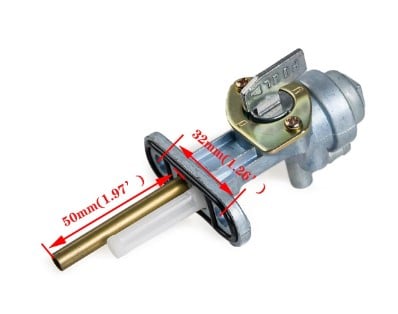 FUEL PETCOCK TAP Suzuki TS100 TS125 TS185 TS250 TM75 TM100 TM125 TM250 TM400 44300-22571, 44322-08210, 44300-28817