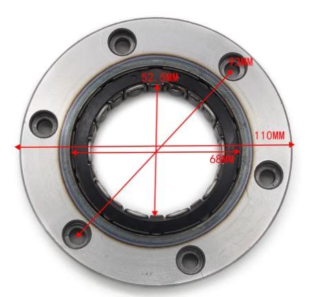 One Way Starter Clutch Bearing 5LP-15590-00-00 YAMAHA YFM YFM660R Raptor 660R