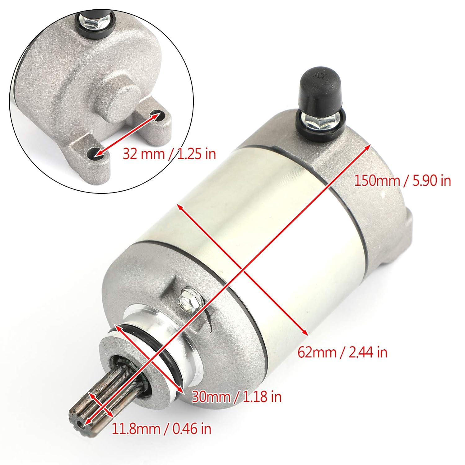 STARTER MOTOR 2003-2006 HONDA CBR600 RR 31200-MEE-D00 31200-MEE-003