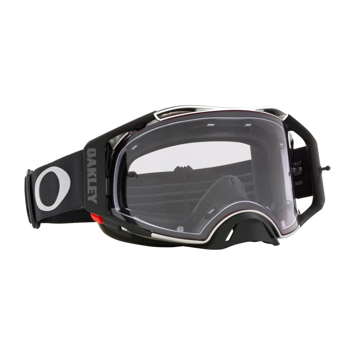 OAKLEY AIRBRAKE MX TUFF BLOCKS BLACK/GUNMETAL, PRIZM LOW LIGHT LENS OA OO7046-C2, OA OO7046-C2