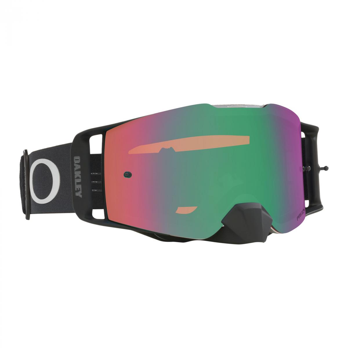 OAKLEY FRONT LINE MX TUFF BLOCKS BLACK/GUNMETAL, PRIZM MX JADE LENS OO7087-73, OA OO7087-73