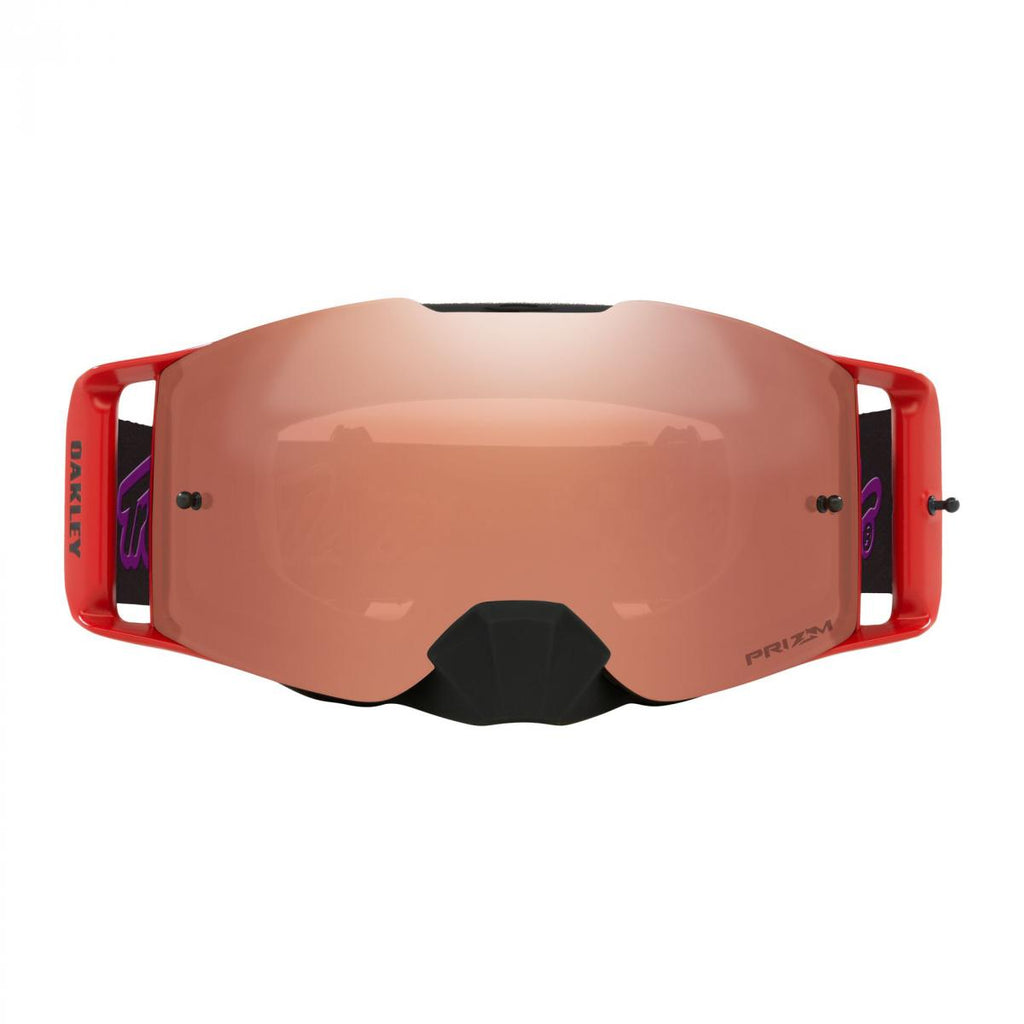 OAKLEY FRONT LINE TROY LEE DESIGN (LIQUID), OA OO7087-83, PRIZM MX BLACK LENS